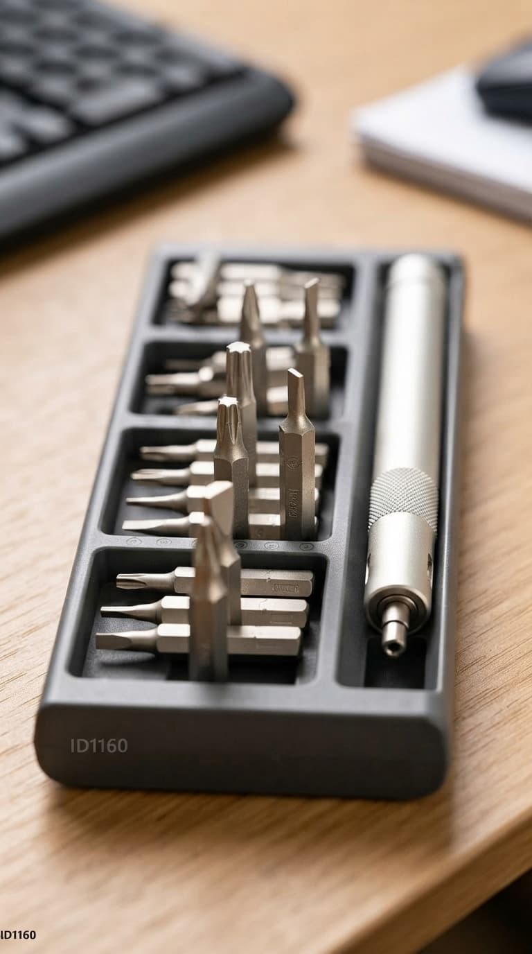 Kit de destornilladores y planos